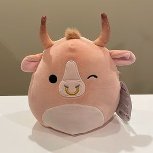 NWT 7.5” Howland the Peach Bull Squishmallow